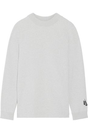NIKE NikeLab Essentials French stretch-cotton terry sweatshirt