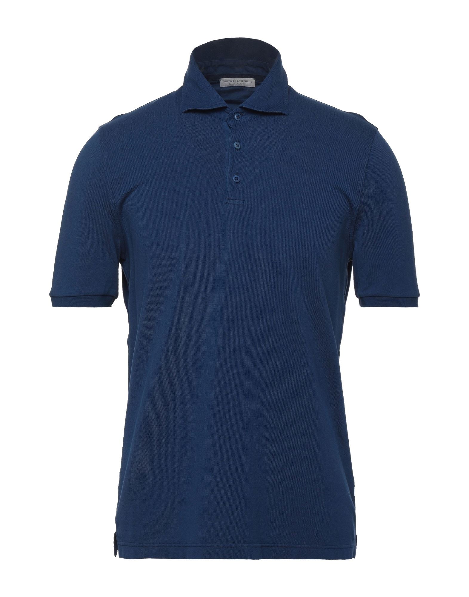 Filippo De Laurentiis Polo Shirts In Bright Blue