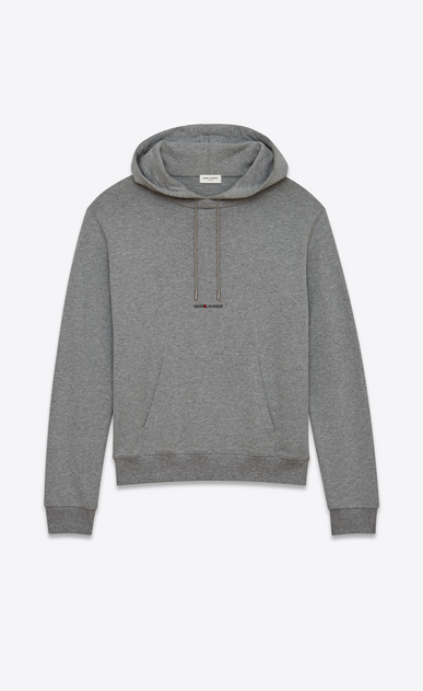 saint laurent logo hoodie