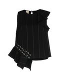 PINKO Damen Top Farbe Schwarz Gr��e 5