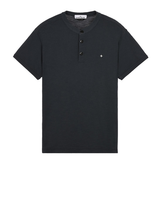 12098484dg - Polo - T-Shirts STONE ISLAND Short sleeve t-shirt 21853 'FISSATO' DYE TREATMENT STONE ISLAND - 0