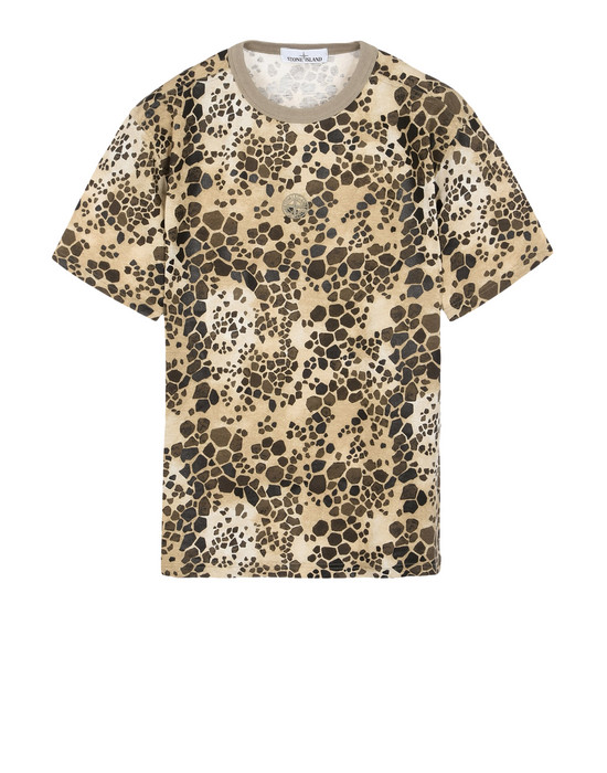 12098784ou - Polo - T-Shirts STONE ISLAND Short sleeve t-shirt 246E3 ALLIGATOR CAMO STONE ISLAND - 0