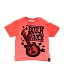 DANIELE ALESSANDRINI Jungen 0-24 monate T-shirts Farbe Koralle Gr��e 4