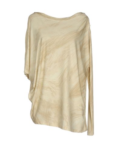 Woman T-shirt Beige Size XS Viscose, Lycra