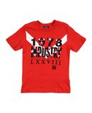 DIESEL Jungen 3-8 jahre T-shirts Farbe Rot Gr��e 4
