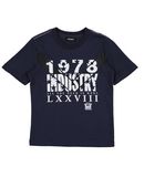 DIESEL Jungen 3-8 jahre T-shirts Farbe Dunkelblau Gr��e 4
