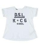 DIESEL M�dchen 3-8 jahre T-shirts Farbe Wei� Gr��e 6