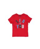 DIESEL Jungen 3-8 jahre T-shirts Farbe Rot Gr��e 4