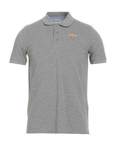 Man Polo shirt Orange Size S Cotton
