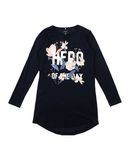 NAME IT� M�dchen 9-16 jahre T-shirts Farbe Dunkelblau Gr��e 1