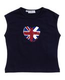 BRUMS M�dchen 3-8 jahre T-shirts Farbe Dunkelblau Gr��e 6