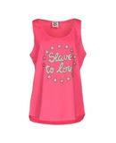 FOLLOW US Damen Tank Top Farbe Fuchsia Gr��e 6