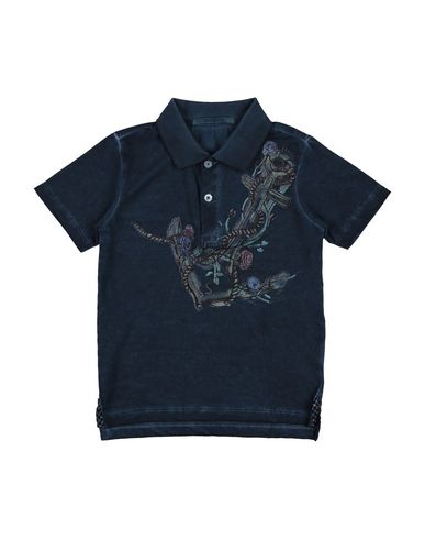 Siviglia Babies'  Toddler Boy Polo Shirt Midnight Blue Size 6 Cotton