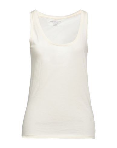 Majestic Filatures Woman Tank Top Ivory Size 3 Cotton In White
