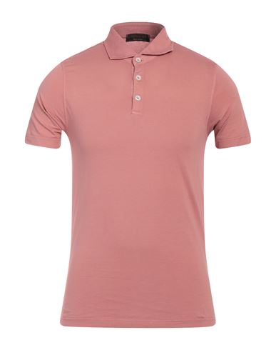 Jeordie's Man Polo Shirt Salmon Pink Size L Supima