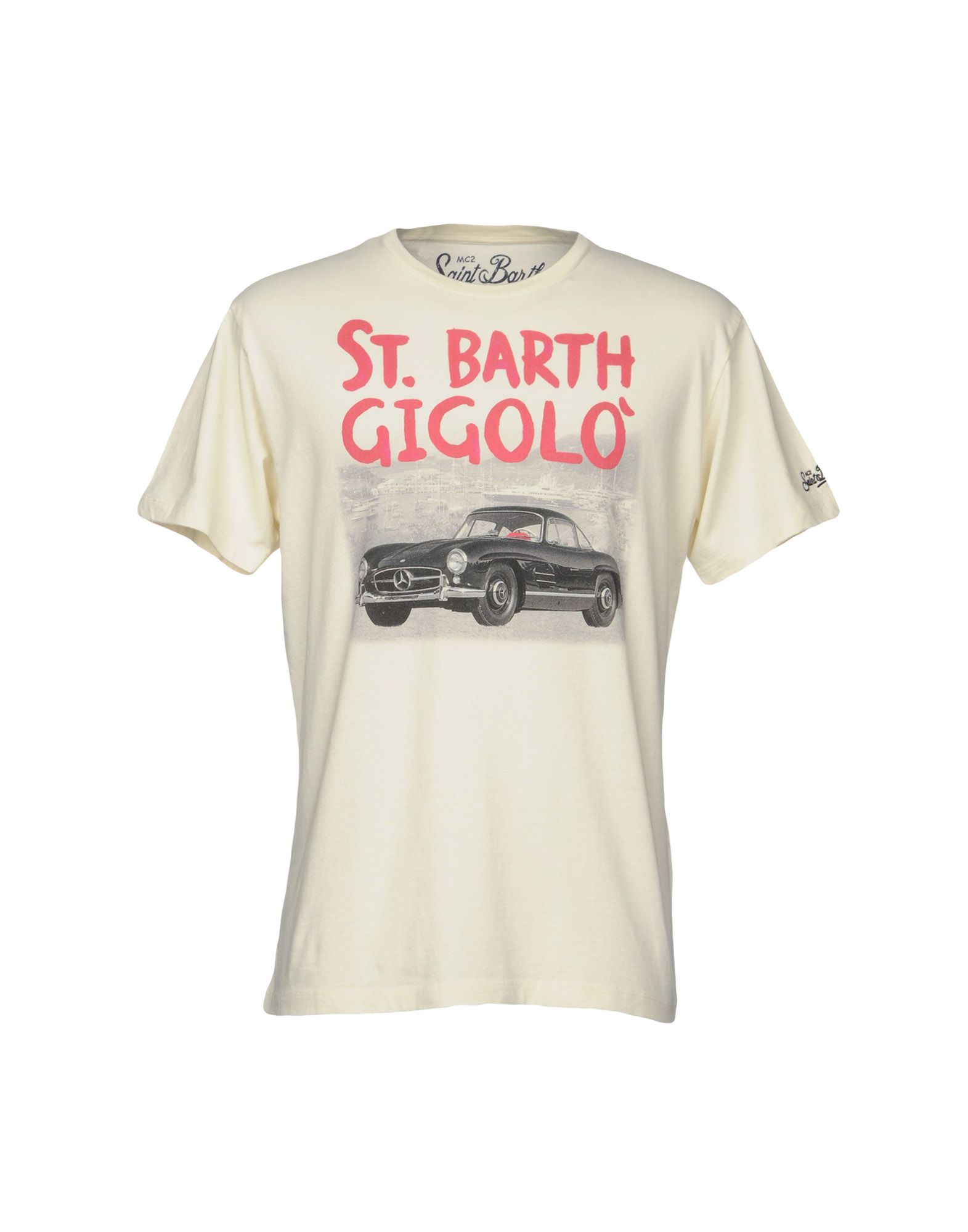 Mc2 Saint Barth T-Shirts, Ivory | ModeSens