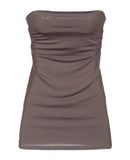 MANILA GRACE Damen Trgerloses Top Farbe Dunkelbraun Gre 5