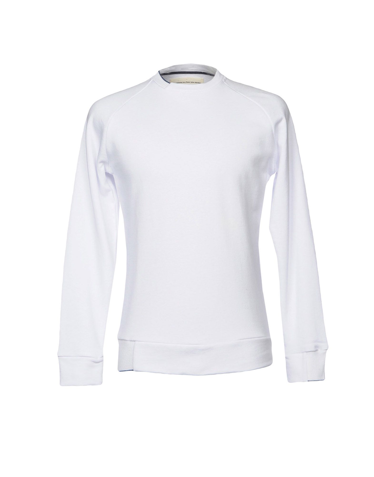《送料無料》,BEAUCOUP メンズ スウェットシャツ ホワイト XL コットン 100%