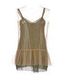 GOLD CASE Damen Top Farbe Gr�n Gr��e 3