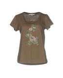 XANDRES Damen T-shirts Farbe Khaki Gr��e 4