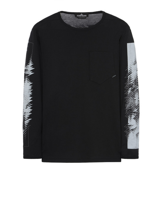 12125343hx - Polo - T-Shirts STONE ISLAND SHADOW PROJECT Long sleeve t-shirt 20210 PRINTED LS CATCH POCKET-T 1 (JERSEY MAKO) STONE ISLAND SHADOW PROJECT - 0