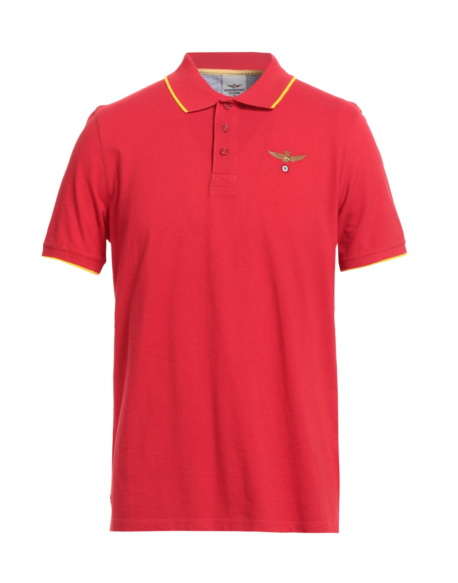 Aeronautica Militare Polo Shirts In Red