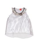 JIJIL JOLIE M�dchen 9-16 jahre Bluse Farbe Silber Gr��e 4