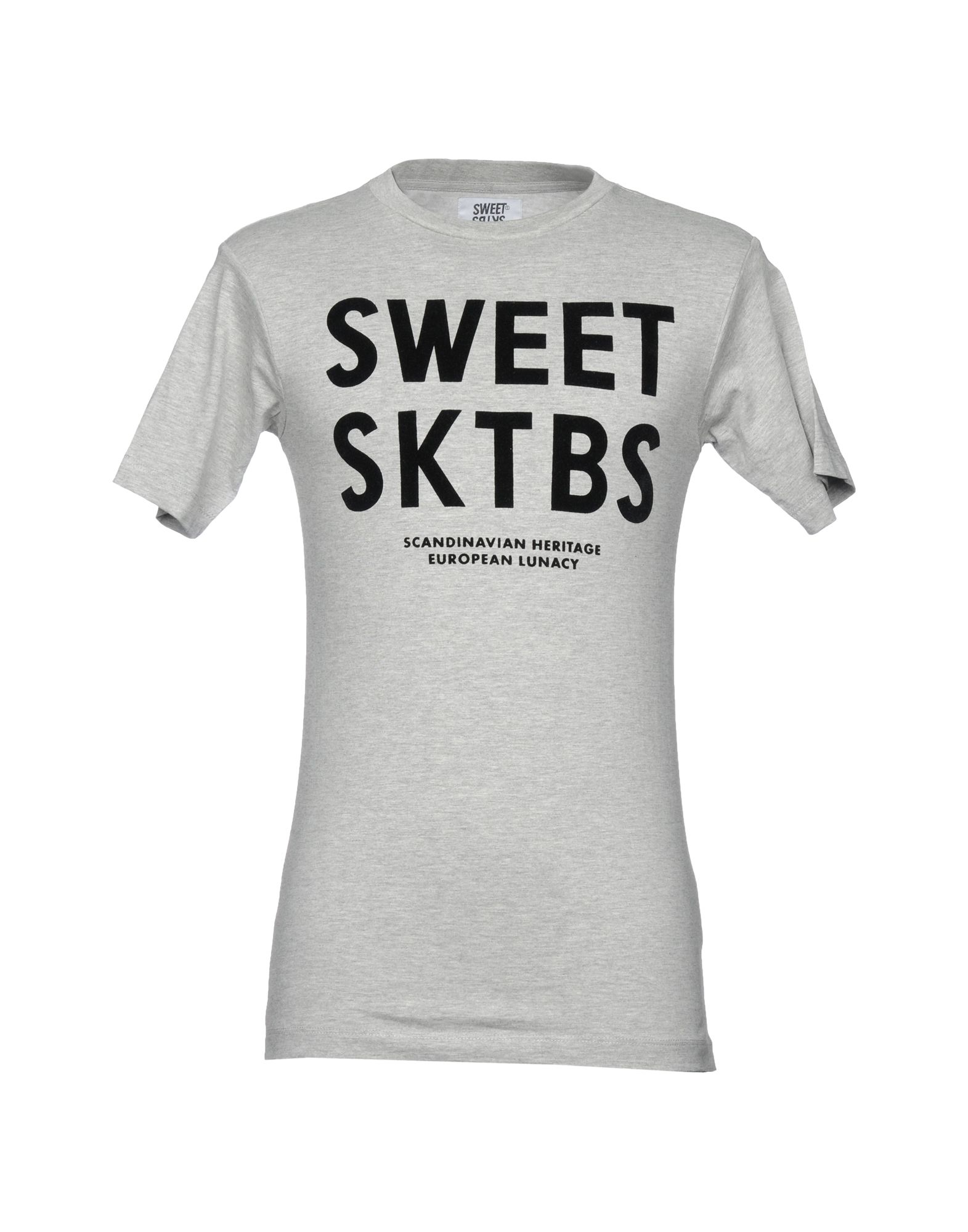 《送料無料》SWEET SKTBS メンズ T シャツ グレー XS コットン 100%