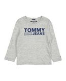 TOMMY HILFIGER Jungen 3-8 jahre T-shirts Farbe Hellgrau Gr��e 5