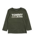 TOMMY HILFIGER Jungen 3-8 jahre T-shirts Farbe Milit�rgr�n Gr��e 6