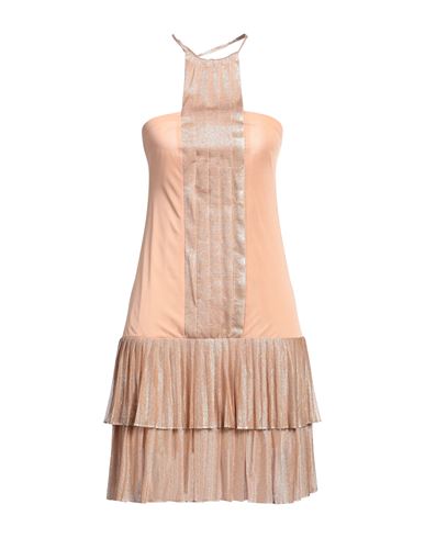 Shop Pinko Woman Mini Dress Blush Size 6 Viscose, Polyester, Polyamide