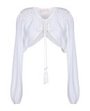 VDP COLLECTION Damen Bolero Farbe Wei� Gr��e 4