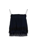 DEREK LAM 10 CROSBY Damen Top Farbe Dunkelblau Gre 6