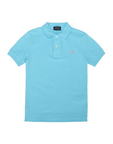 Polo Ralph Lauren Babies'  Toddler Boy Polo Shirt Sky Blue Size 5 Cotton