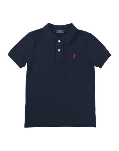 Shop Polo Ralph Lauren Toddler Boy Polo Shirt Midnight Blue Size 5 Cotton