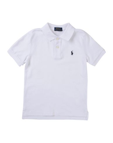 Polo Ralph Lauren Babies'  Toddler Boy Polo Shirt White Size 4 Cotton