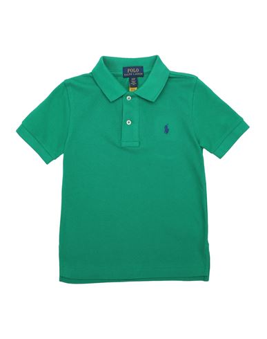 Shop Polo Ralph Lauren Toddler Boy Polo Shirt Green Size 4 Cotton