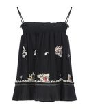 DEREK LAM 10 CROSBY Damen Top Farbe Schwarz Gre 2