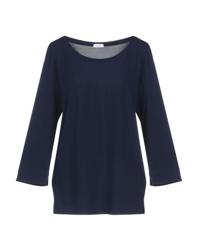 Woman T-shirt Midnight blue Size XS Viscose