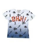 FRED MELLO Jungen 3-8 jahre T-shirts Farbe Blau Gr��e 5