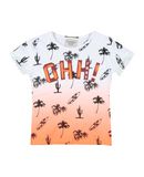 FRED MELLO Jungen 3-8 jahre T-shirts Farbe Orange Gr��e 2