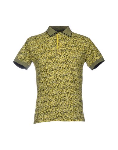 Peter Hadley Man Polo Shirt Yellow Size S Cotton, Elastane