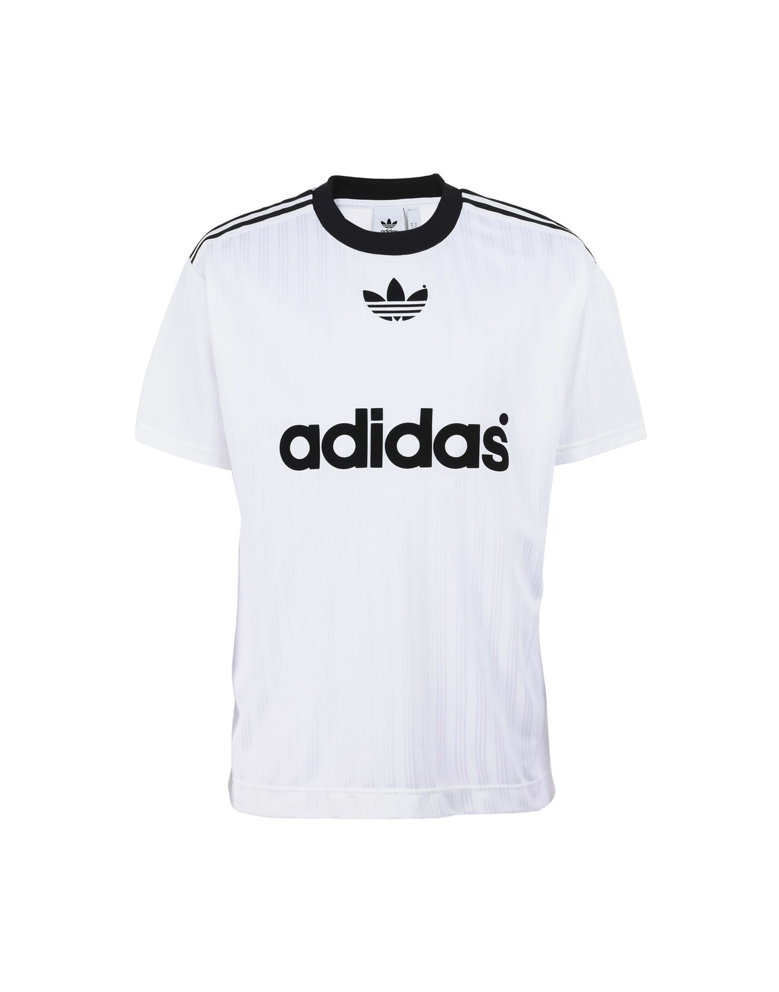 《送料無料》ADIDAS ORIGINALS メンズ T シャツ ホワイト S リサイクルポリエステル 100% Football Shirt