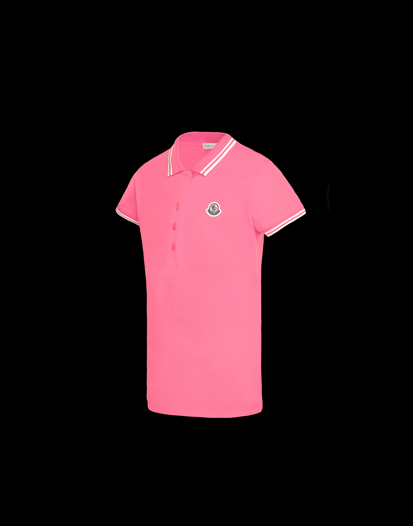 polo moncler rose