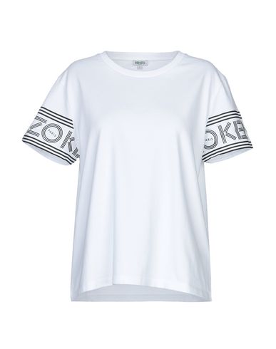 Shop Kenzo Woman T-shirt White Size Xs Cotton