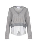 DEREK LAM 10 CROSBY Damen Sweatshirt Farbe Grau Gre 4