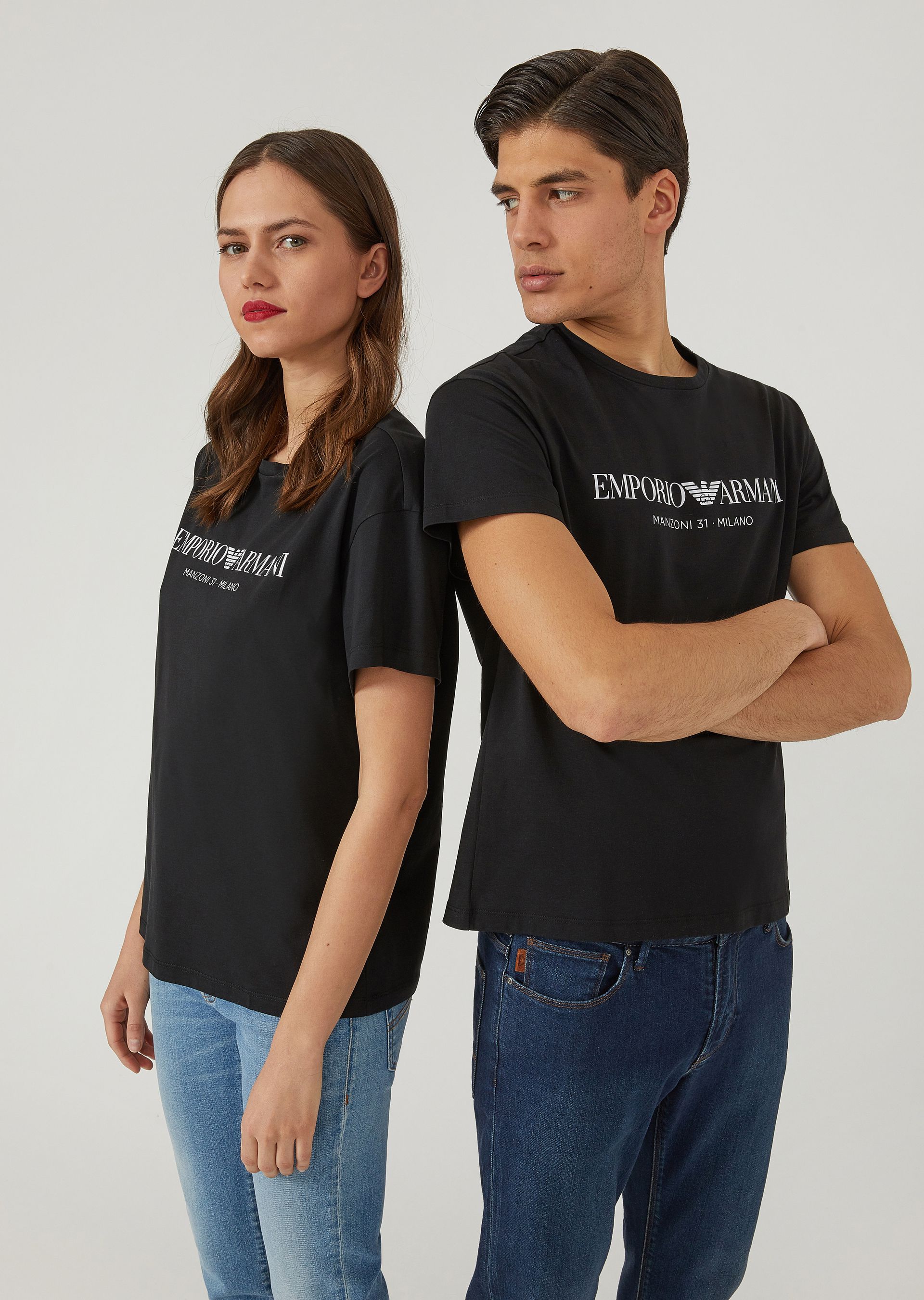 OFFICIAL STORE EMPORIO ARMANI - T-shirts - T-Shirts on armani.com