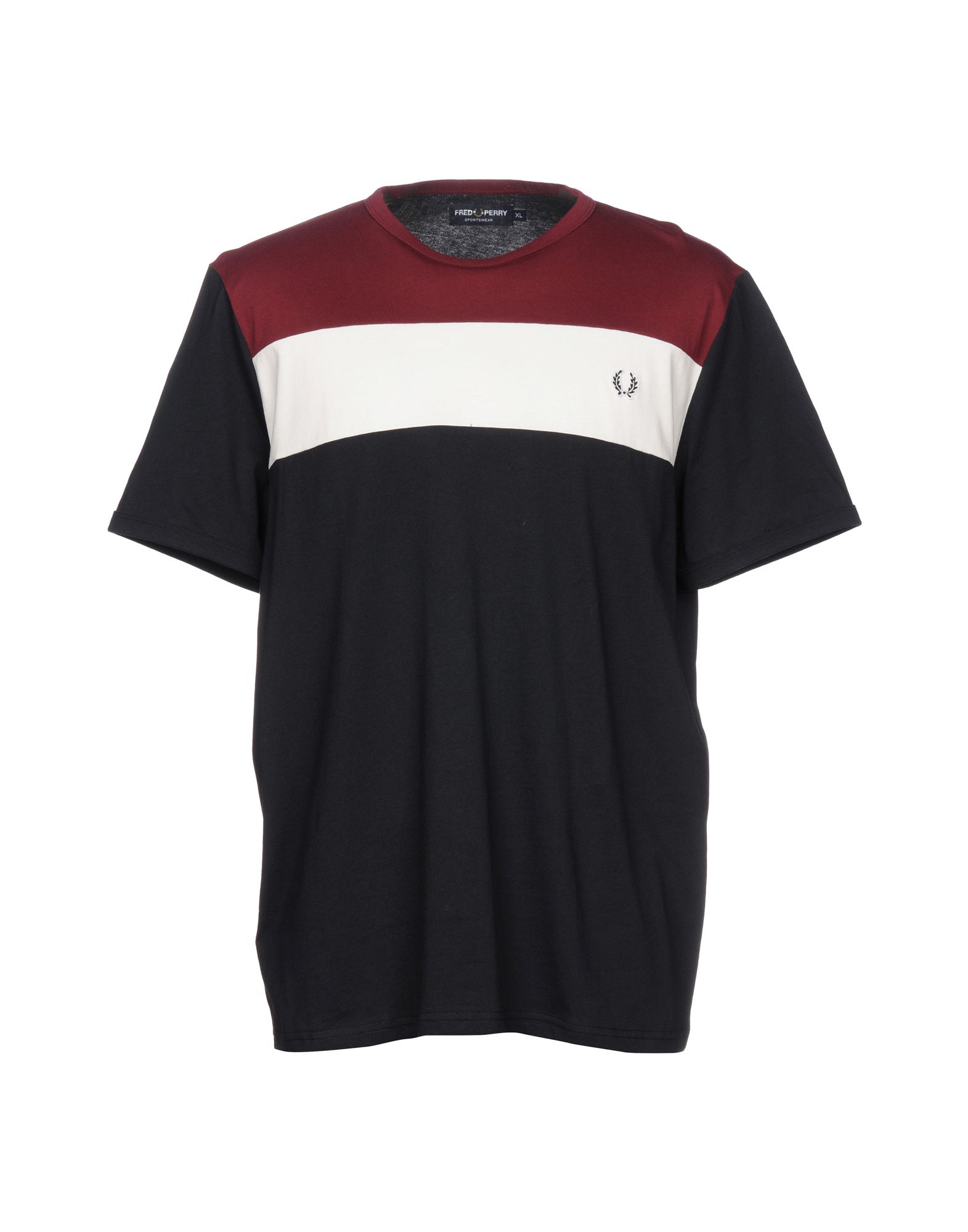 blue fred perry t shirt