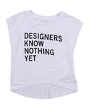 DKNY M�dchen 3-8 jahre T-shirts Farbe Wei� Gr��e 4