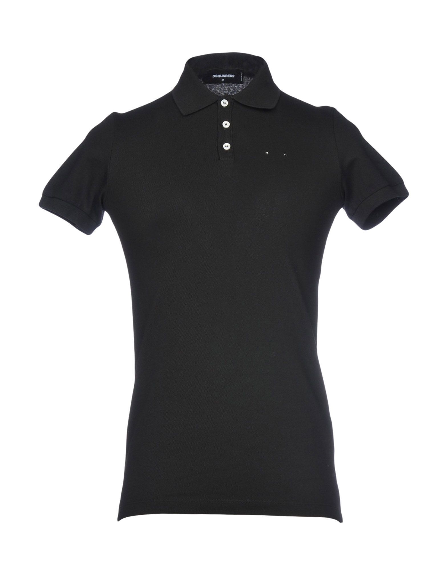 DSQUARED2 DSQUARED2 MAN POLO SHIRT BLACK SIZE S COTTON,12162306RC 5